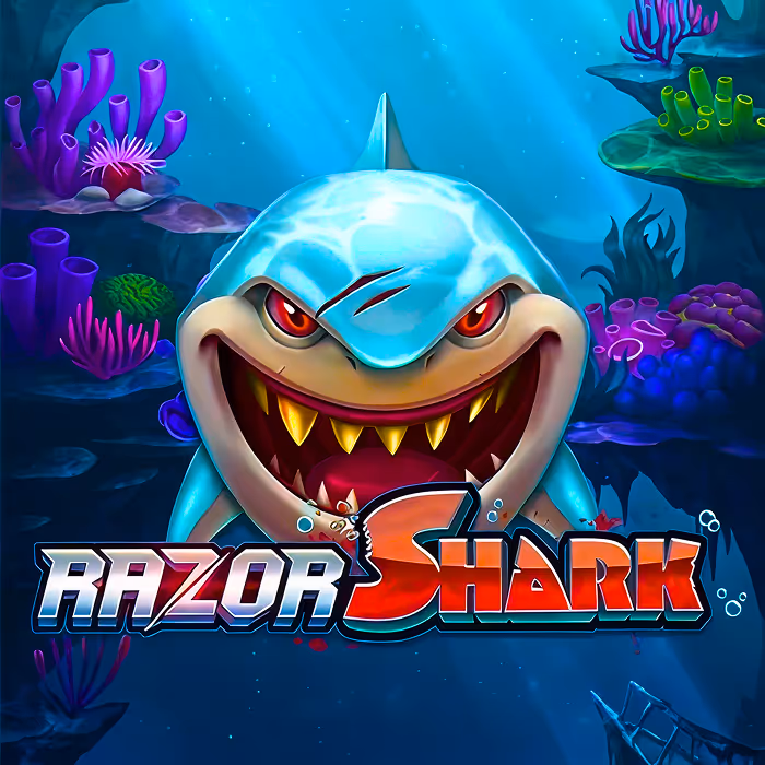 Razor Shark Unterwasser-Slot mit Mystery-Stapeln und Bonusspielen